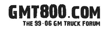 GMT800 - The '99 - '06 GM Truck Forum